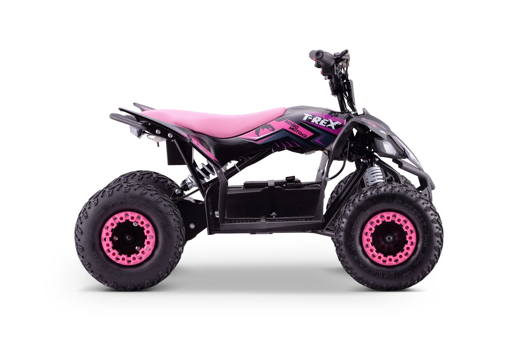T-Rex 1300 W – Quad électrique enfant | Rose