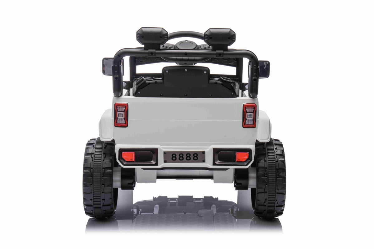 Offroad 12V – Voiture électrique enfant | Blanc