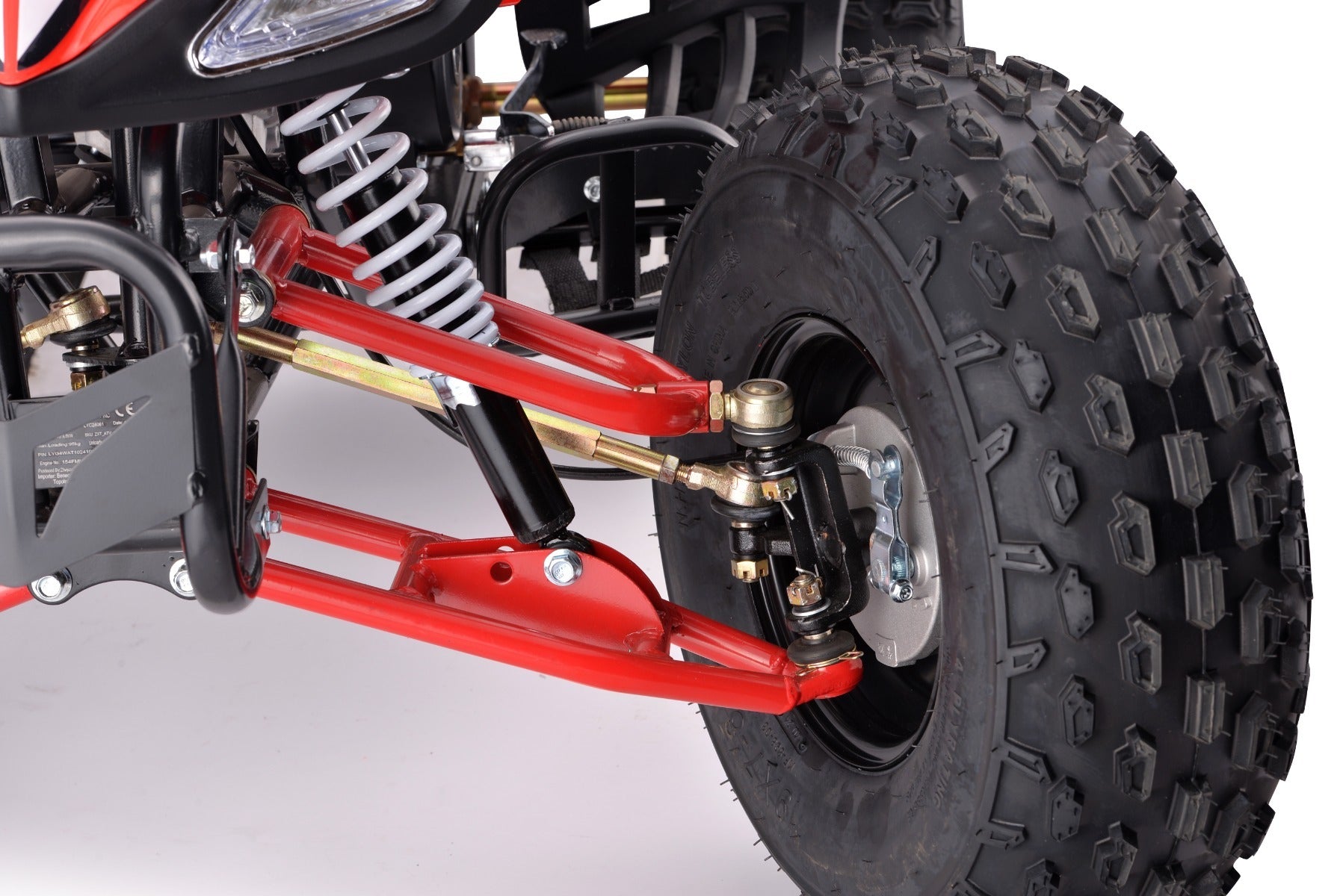 ZXT 125 – Kinderquad op benzine | Rood