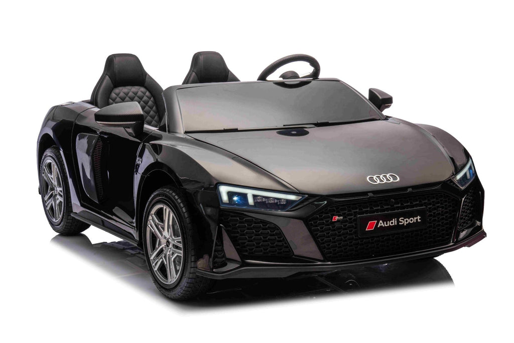 Audi R8 Spyder 24V – Voiture électrique enfant 2 places | Noir