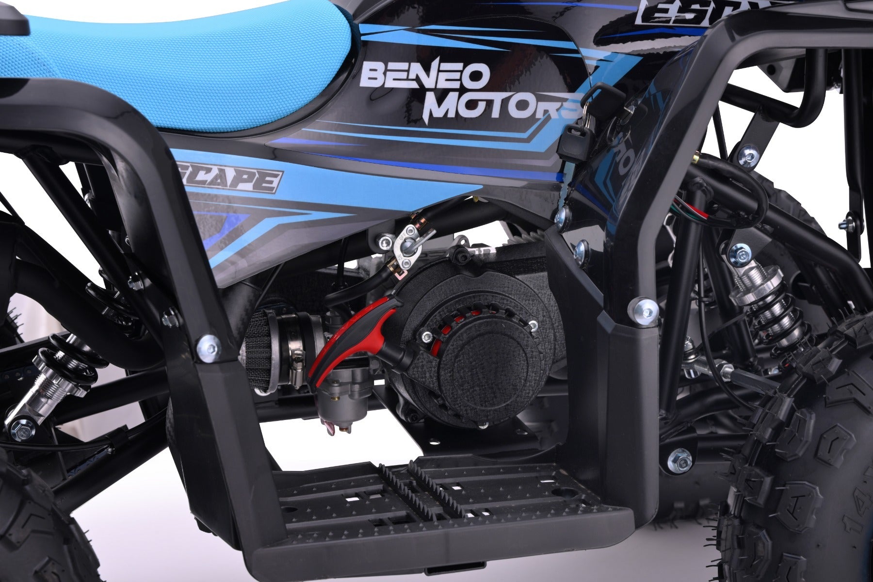Escape 49 cm³ – Quad thermique enfant | Bleu