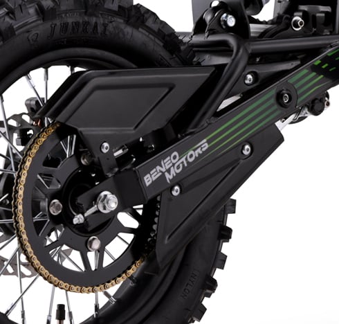Falcon 1600 W – Moto électrique enfant | Jaune