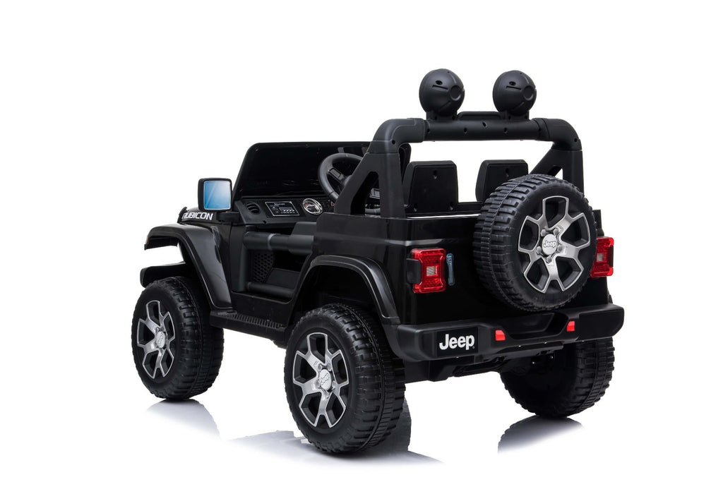 JEEP Wrangler 12V – Voiture électrique enfant 2 places | Noir