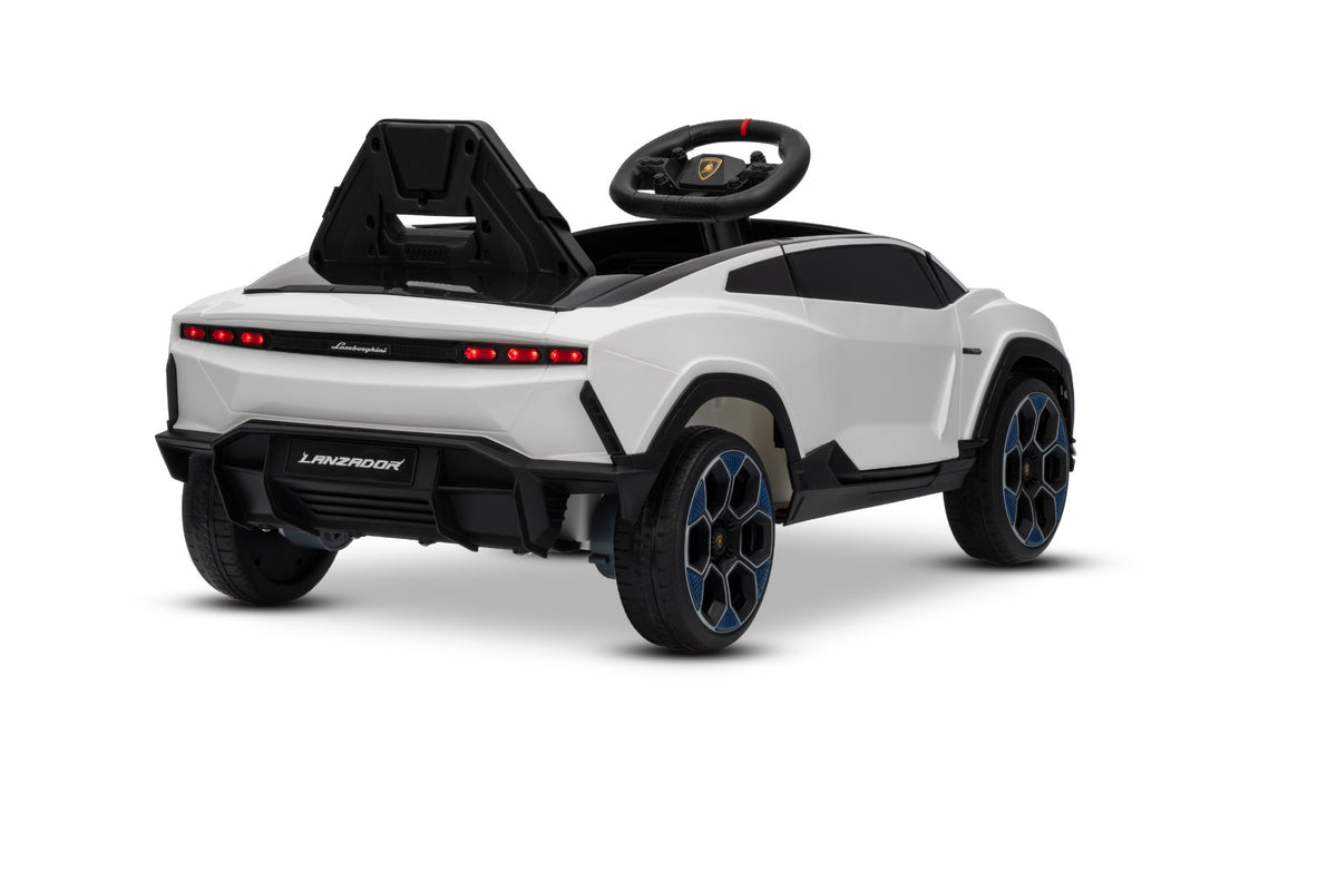 Lamborghini Lanzador 12V – Voiture électrique enfant | Blanc