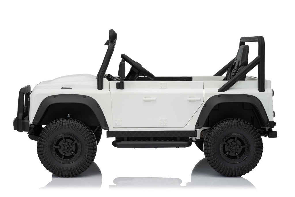 Land Rover Defender 110 SVX 12V – Voiture électrique enfant | Blanc