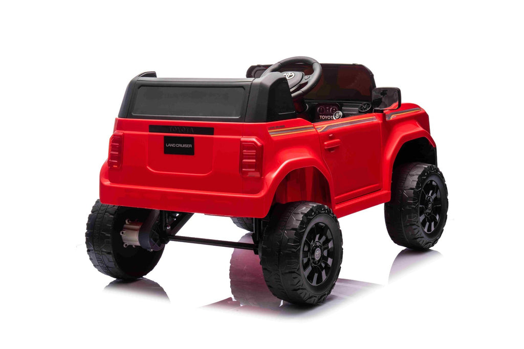 Toyota Land Cruiser 12V – Voiture électrique enfant | Rouge