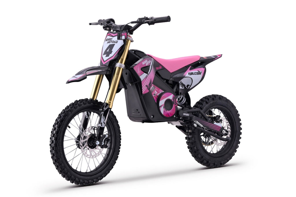 Falcon 1600 W – Moto électrique enfant | Rose