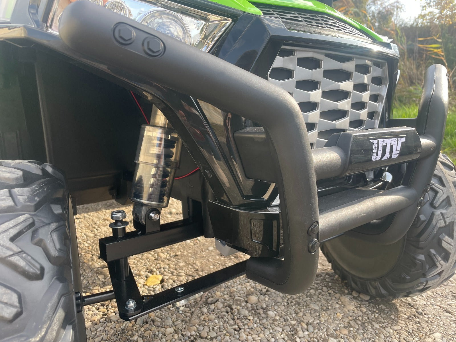 UTV 24V – Buggy électrique enfant 2 places | Rouge