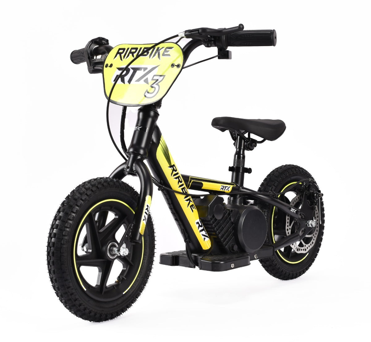 RIRIBIKE RTX3 12" 24V – Draisienne électrique enfant | Jaune