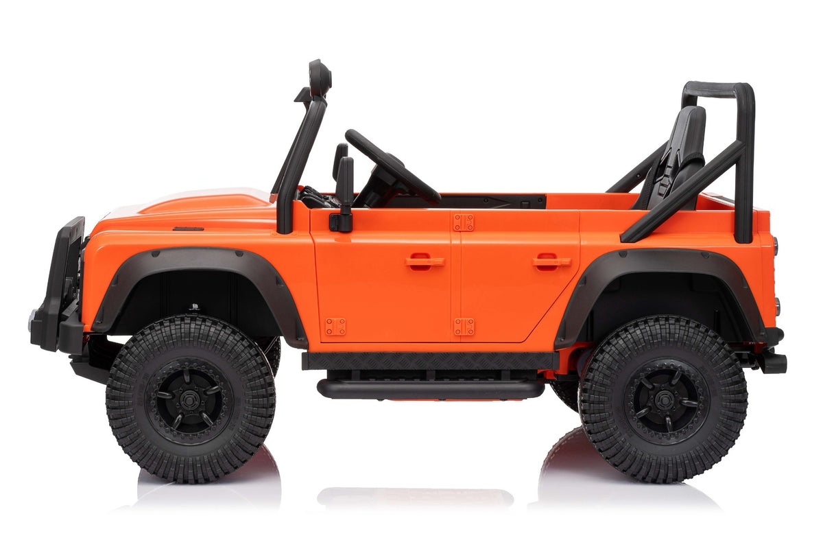 Land Rover Defender 110 SVX 12V – Voiture électrique enfant | Orange