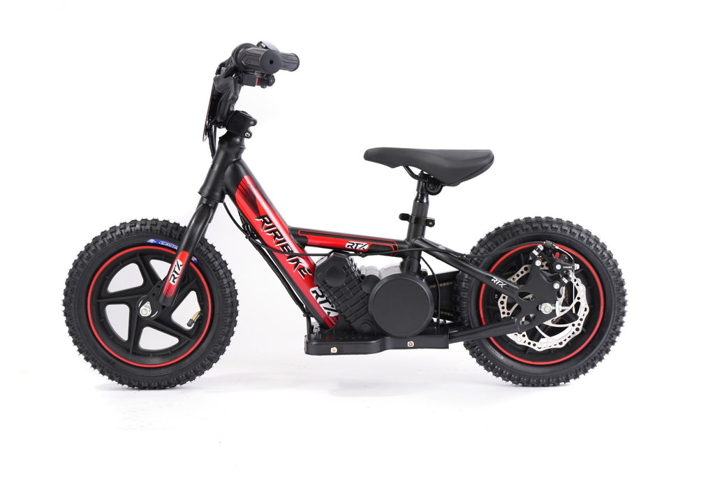 RIRIBIKE RTX3 12" 24V – Elektrische loopfiets voor kinderen | Rood