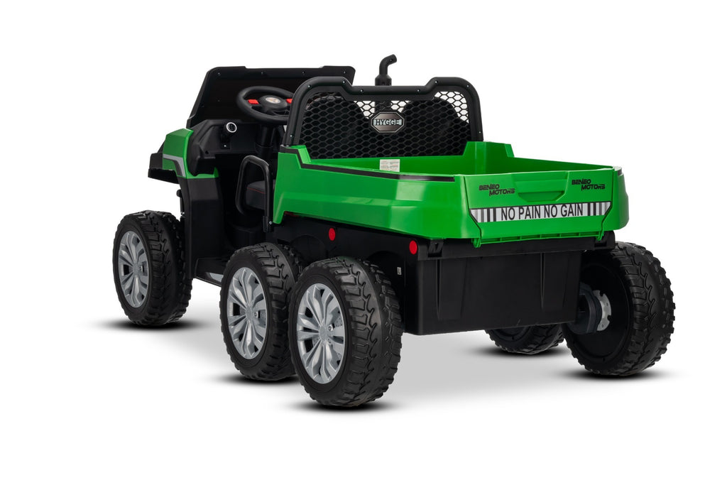 Rider XXL 24V – Voiture électrique enfant 2 places | Vert