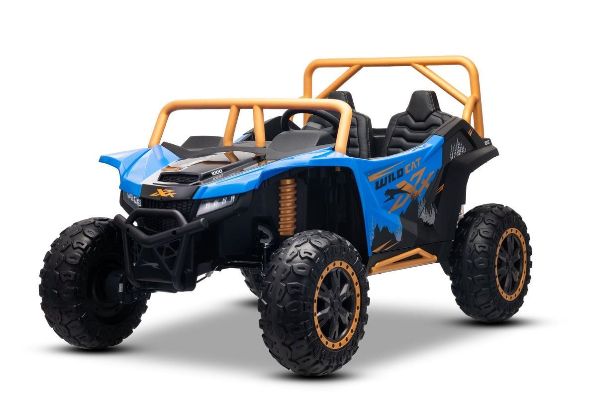 Arctic Cat XXL 24V – Buggy électrique enfant 2 places | Bleu