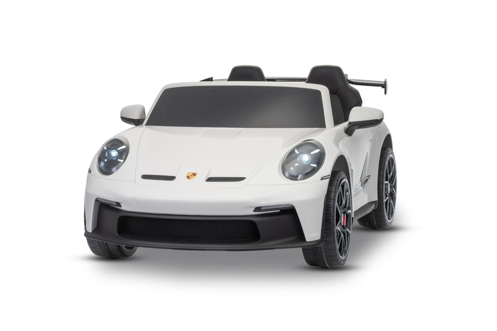Porsche 911 GT3 24V – Voiture électrique enfant 2 places | Blanc