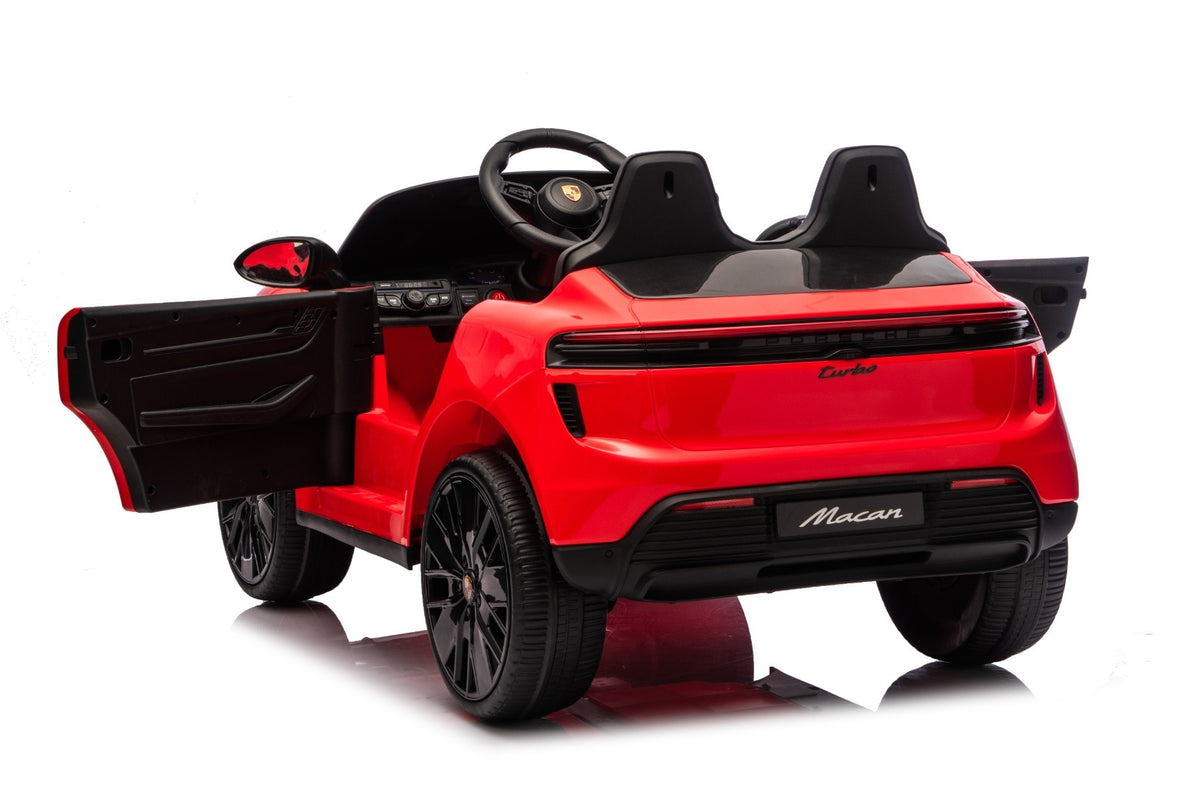 Porsche Macan 12V – Voiture électrique enfant | Rouge