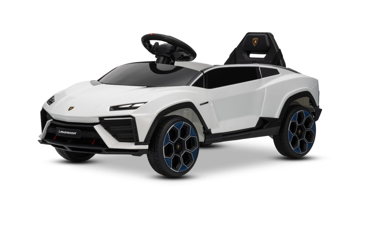 Lamborghini Lanzador 12V – Voiture électrique enfant | Blanc