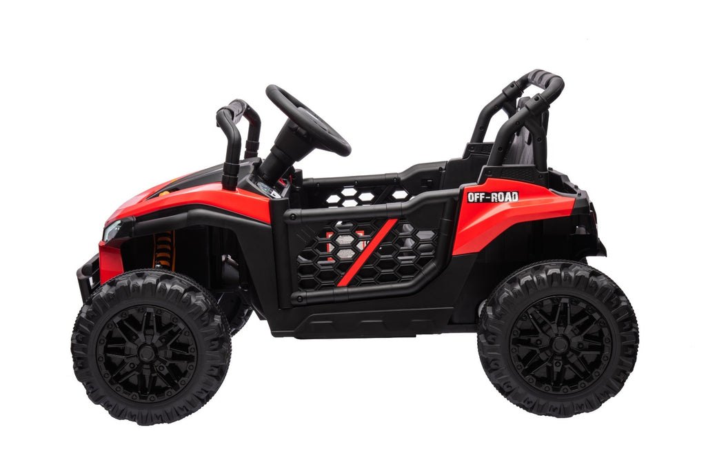 UTV 12V – Buggy électrique enfant | Rouge