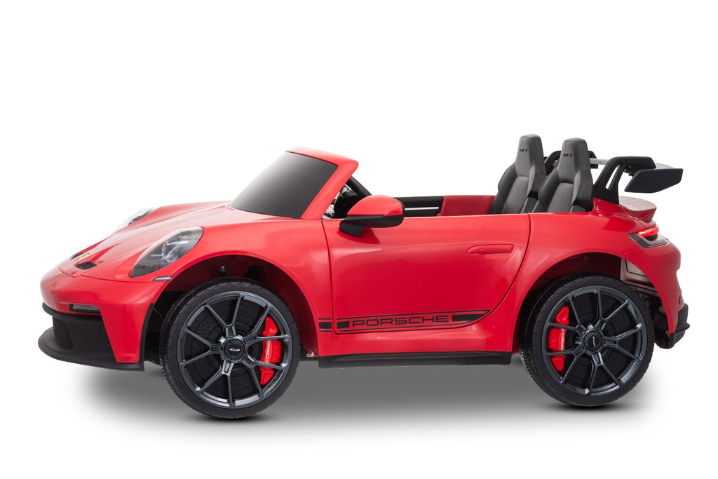 Porsche 911 GT3 24V – Voiture électrique enfant 2 places | Rouge