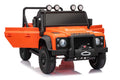Land Rover Defender 110 SVX 12V – Voiture électrique enfant | Orange