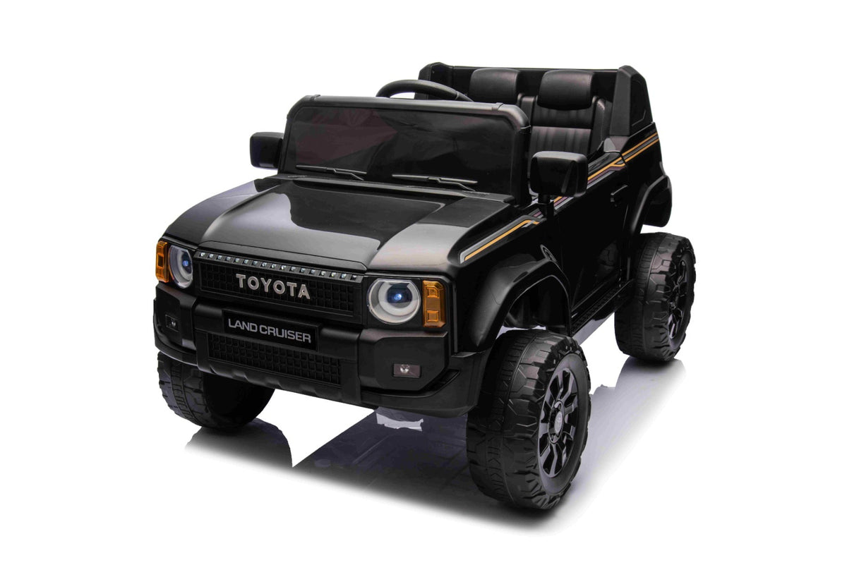Toyota Land Cruiser 12V – Voiture électrique enfant | Noir