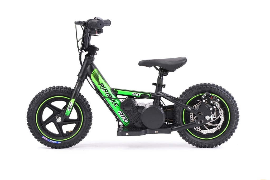 RIRIBIKE RTX3 12" 24V – Draisienne électrique enfant | Vert