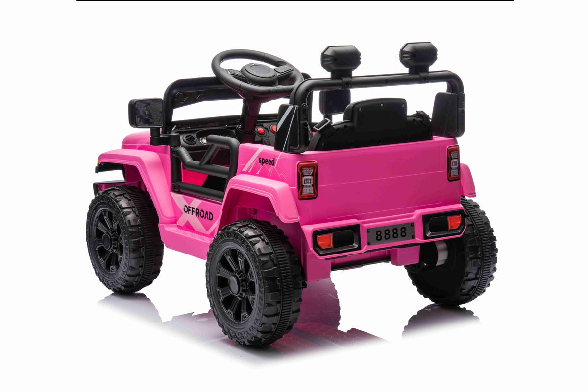 Offroad 12V – Voiture électrique enfant | Rose