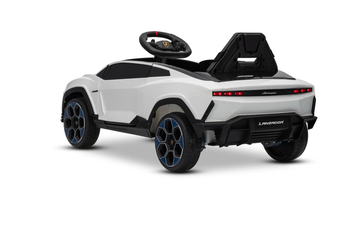 Lamborghini Lanzador 12V – Voiture électrique enfant | Blanc