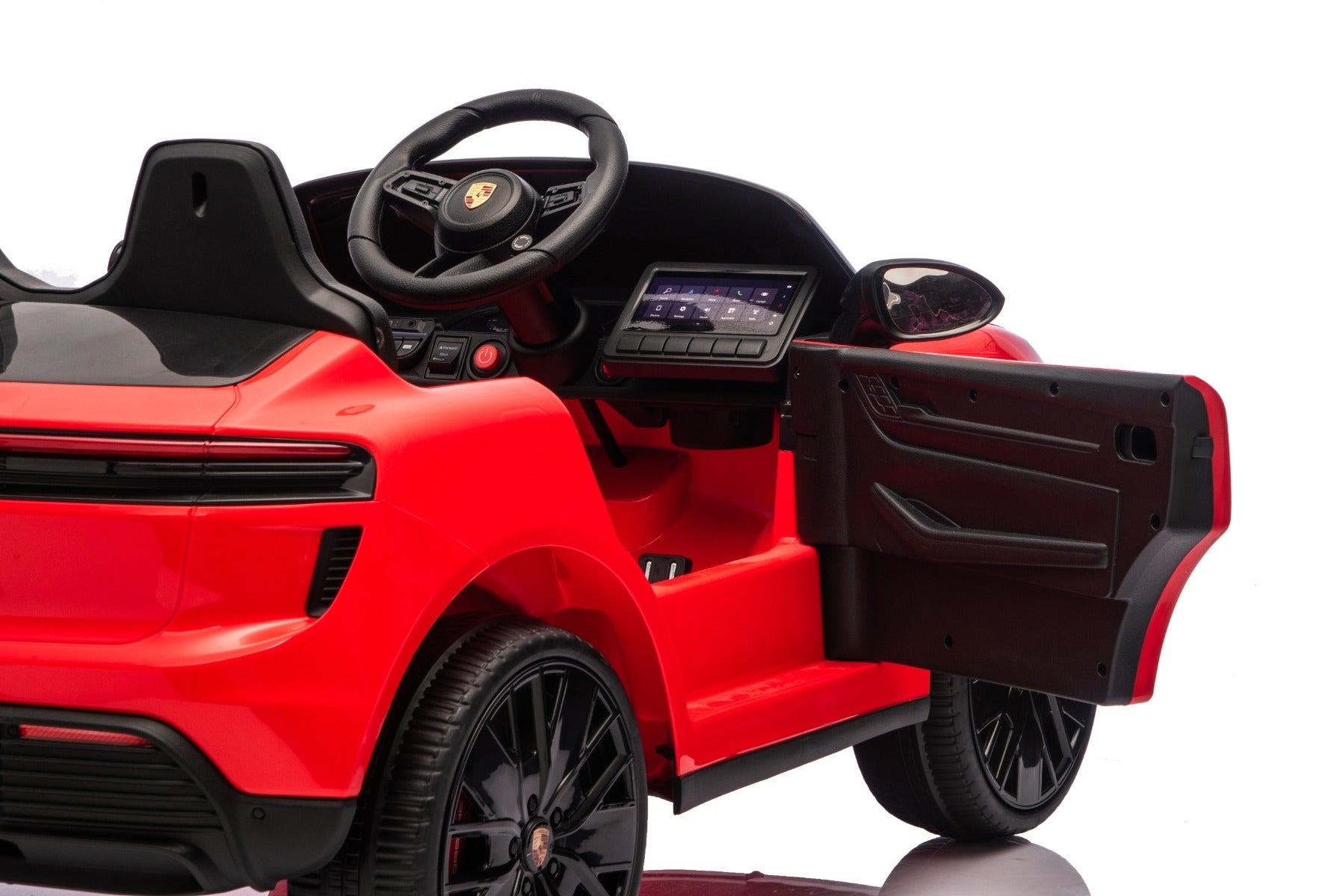 Porsche Macan 12V – Voiture électrique enfant | Rouge