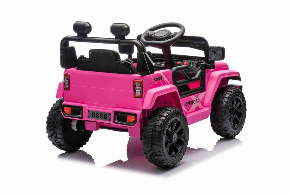 Offroad 12V – Voiture électrique enfant | Rose