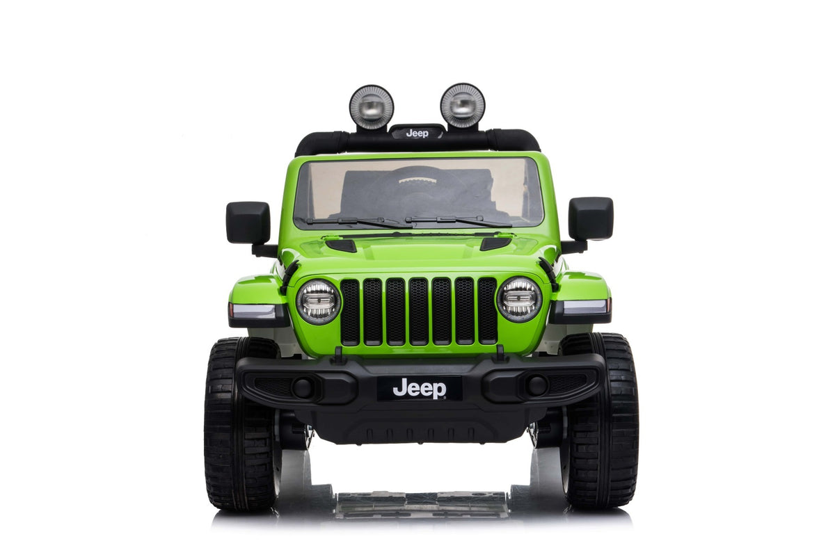 JEEP Wrangler 12V – Voiture électrique enfant 2 places | Vert
