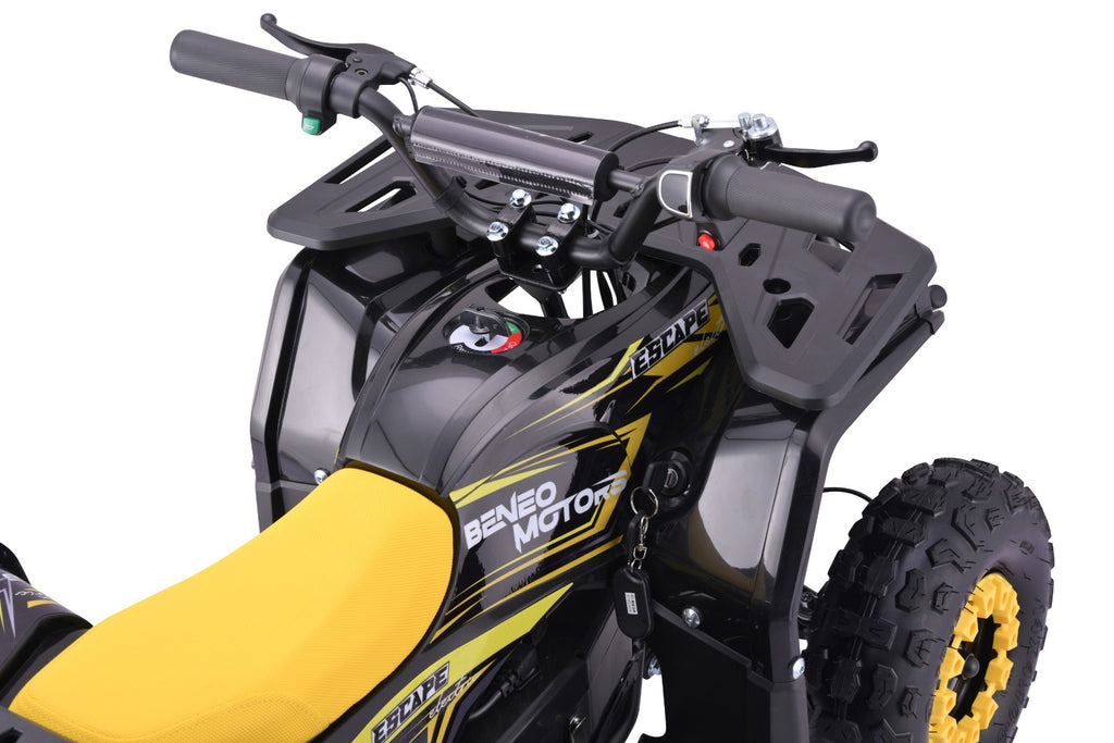 Escape 800 W – Quad électrique enfant | Jaune