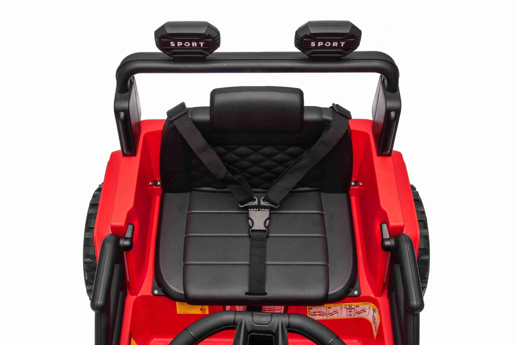 Offroad 12V – Voiture électrique enfant | Rouge