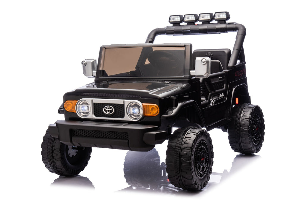 Toyota FJ Cruiser 24V – Voiture électrique enfant 2 places | Noir