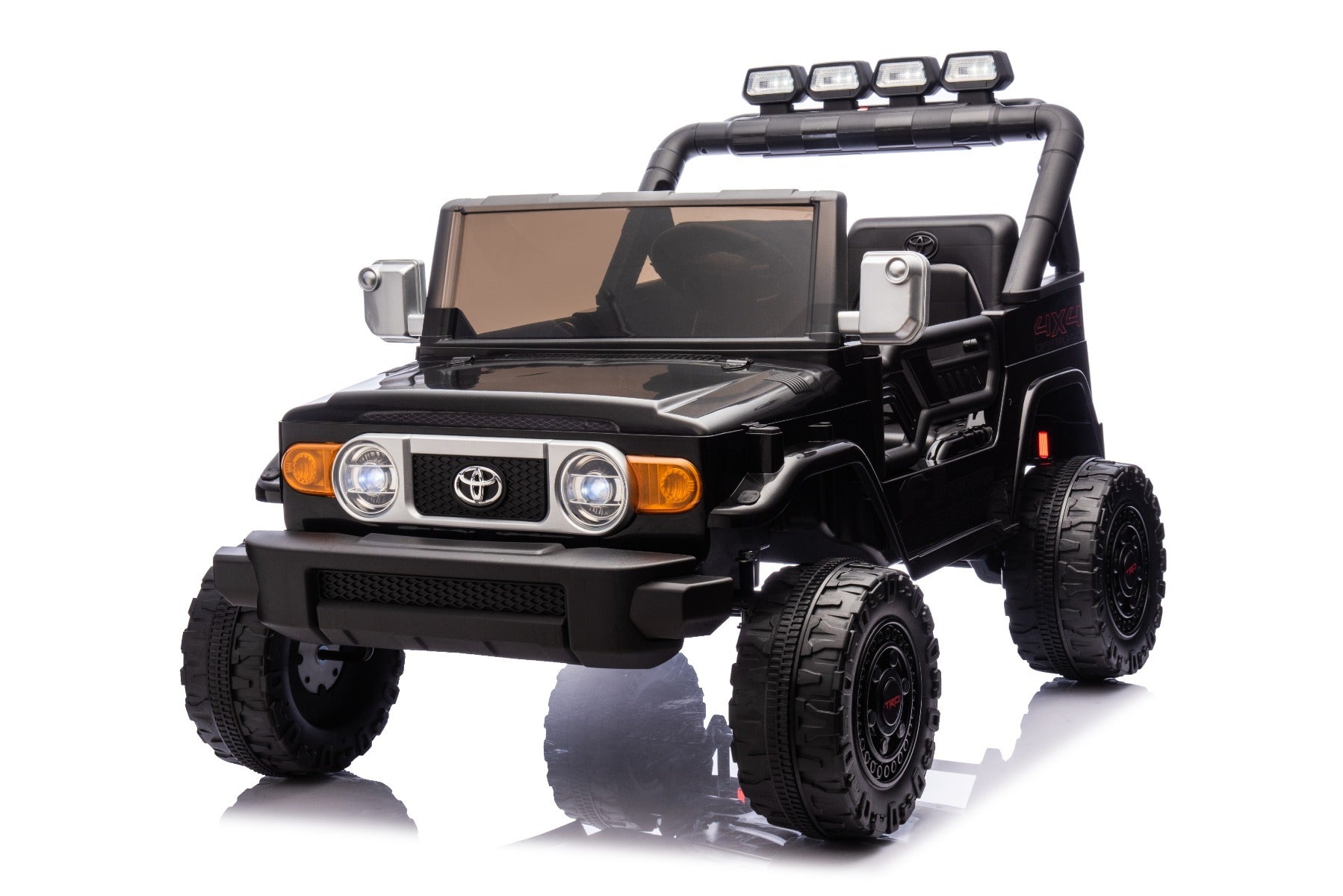 Toyota FJ Cruiser 24V – Voiture électrique enfant 2 places | Noir