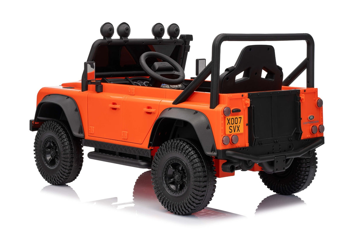 Land Rover Defender 110 SVX 12V – Voiture électrique enfant | Orange