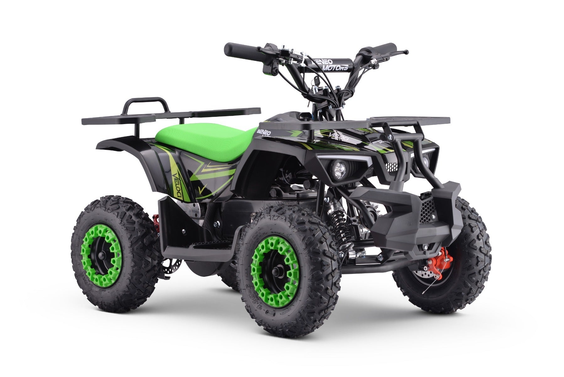 Veloci 800 W – Quad électrique enfant | Vert