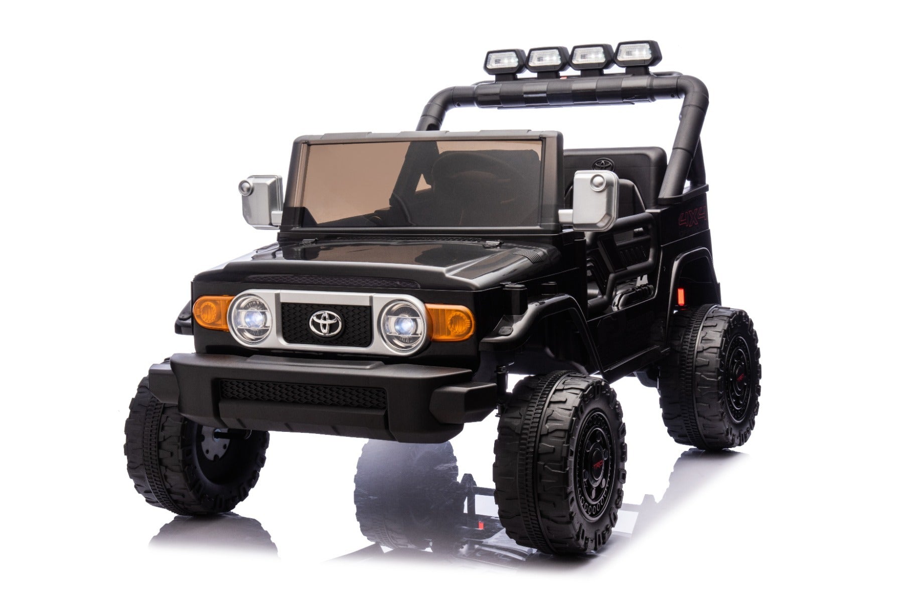 Toyota FJ Cruiser 24V – Voiture électrique enfant 2 places | Noir