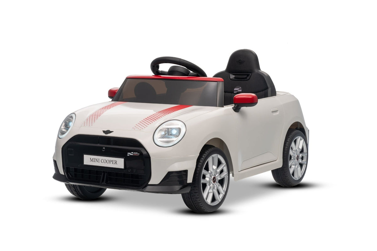 MINI Cooper 12V – Voiture électrique enfant | Blanc