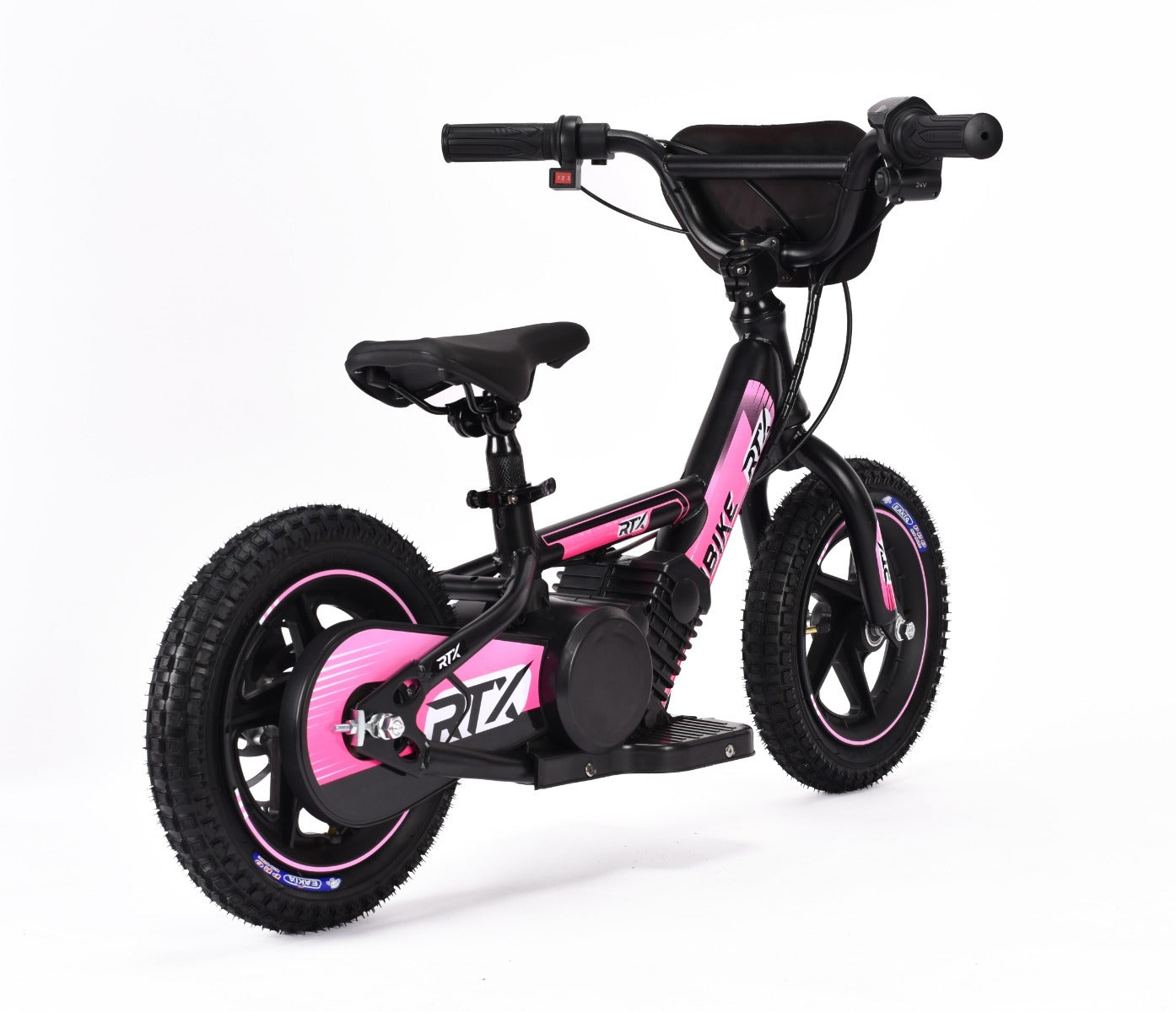 RIRIBIKE RTX3 12" 24V – Draisienne électrique enfant | Rose