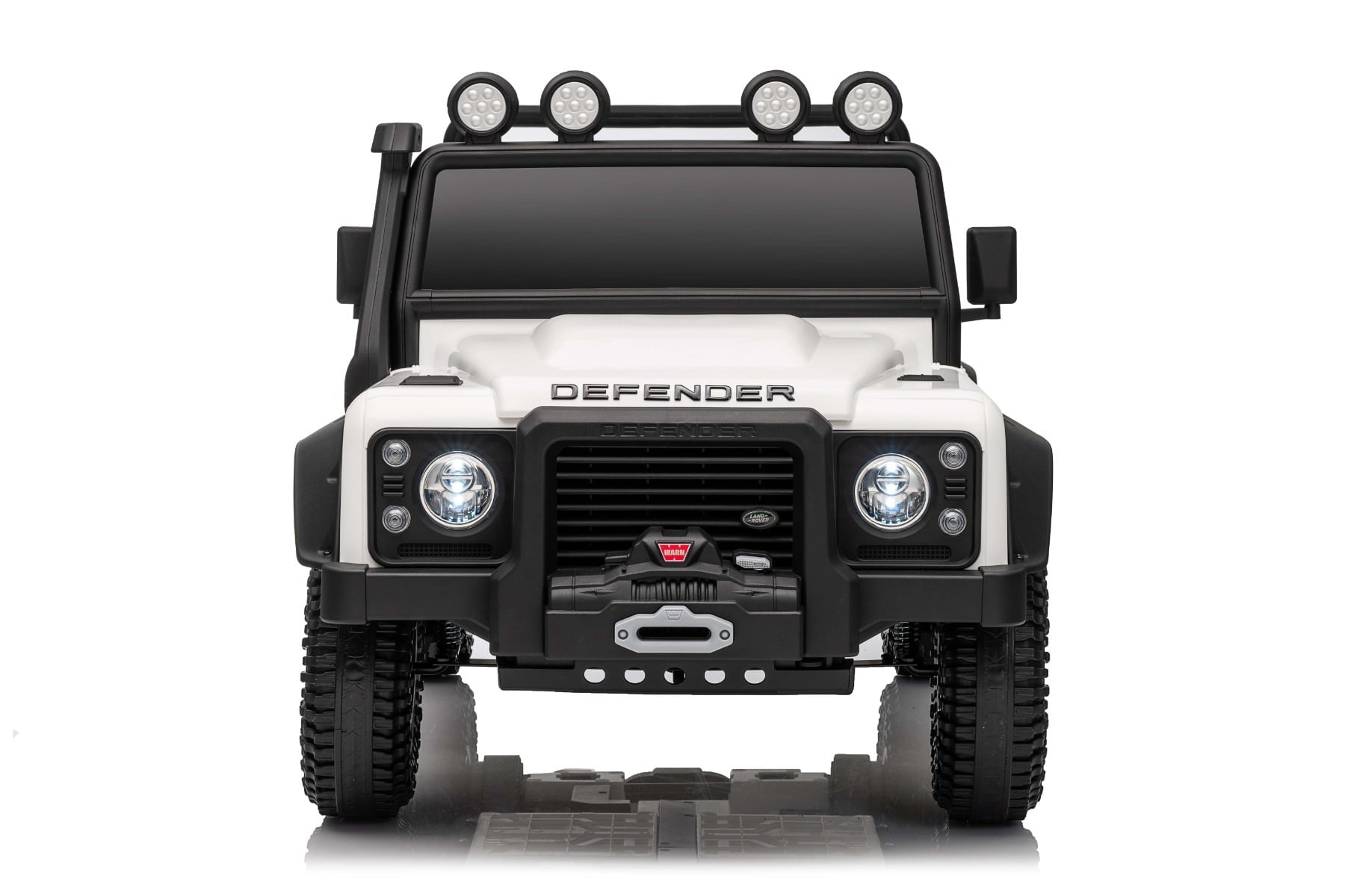 Land Rover Defender 110 SVX 12V – Voiture électrique enfant | Blanc