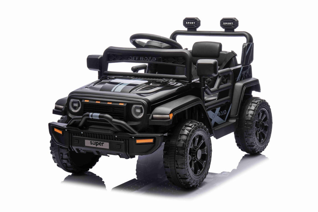 Offroad 12V – Voiture électrique enfant | Noir