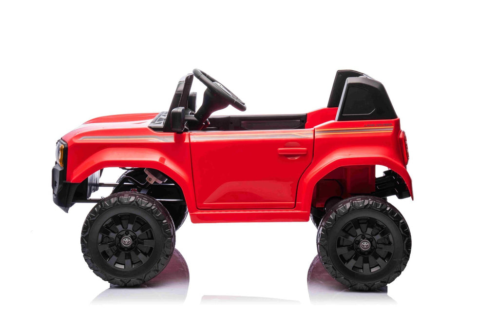 Toyota Land Cruiser 12V – Voiture électrique enfant | Rouge