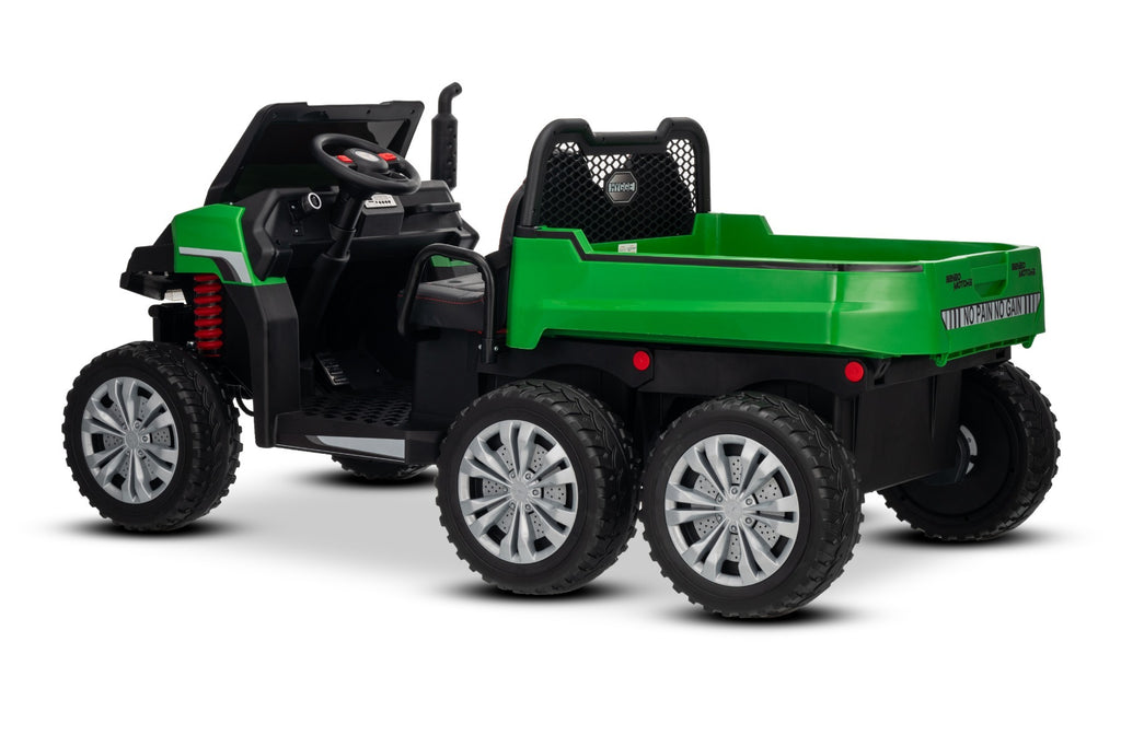 Rider XXL 24V – Voiture électrique enfant 2 places | Vert