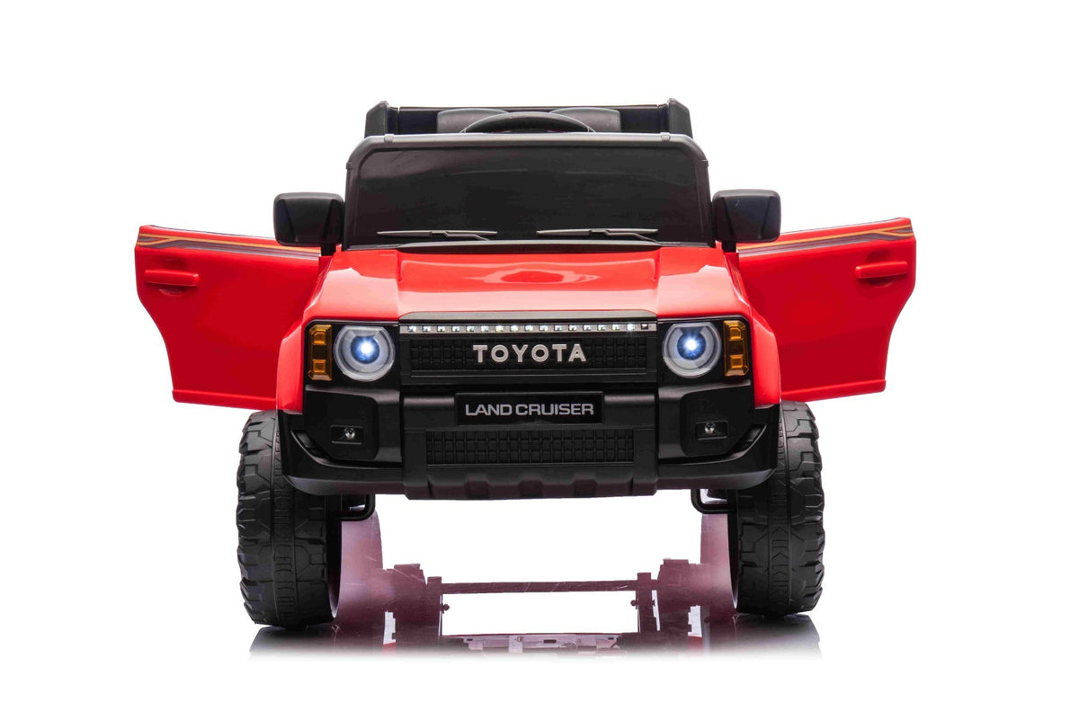 Toyota Land Cruiser 12V – Voiture électrique enfant | Rouge