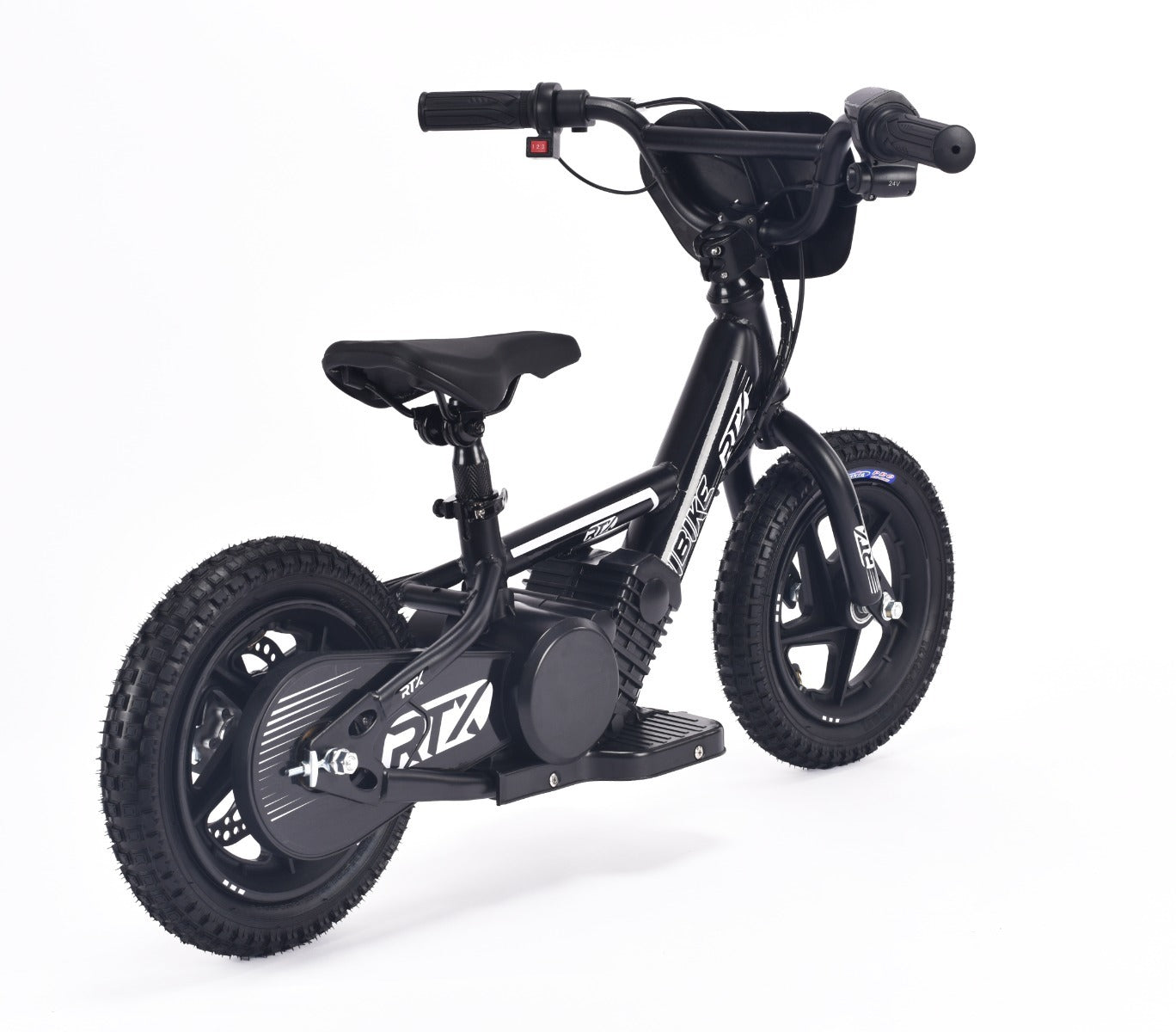 RIRIBIKE RTX3 12" 24V – Draisienne électrique enfant | Noir