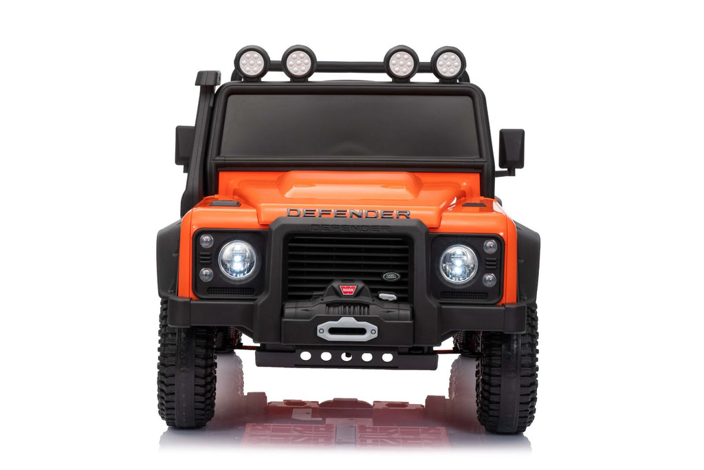 Land Rover Defender 110 SVX 12V – Voiture électrique enfant | Orange
