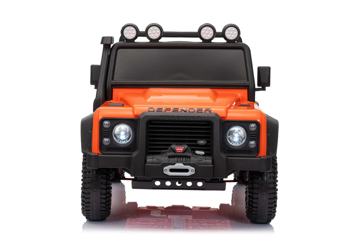 Land Rover Defender 110 SVX 12V – Voiture électrique enfant | Orange