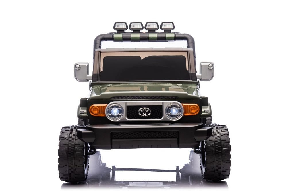 Toyota FJ Cruiser 24V – Voiture électrique enfant 2 places | Vert