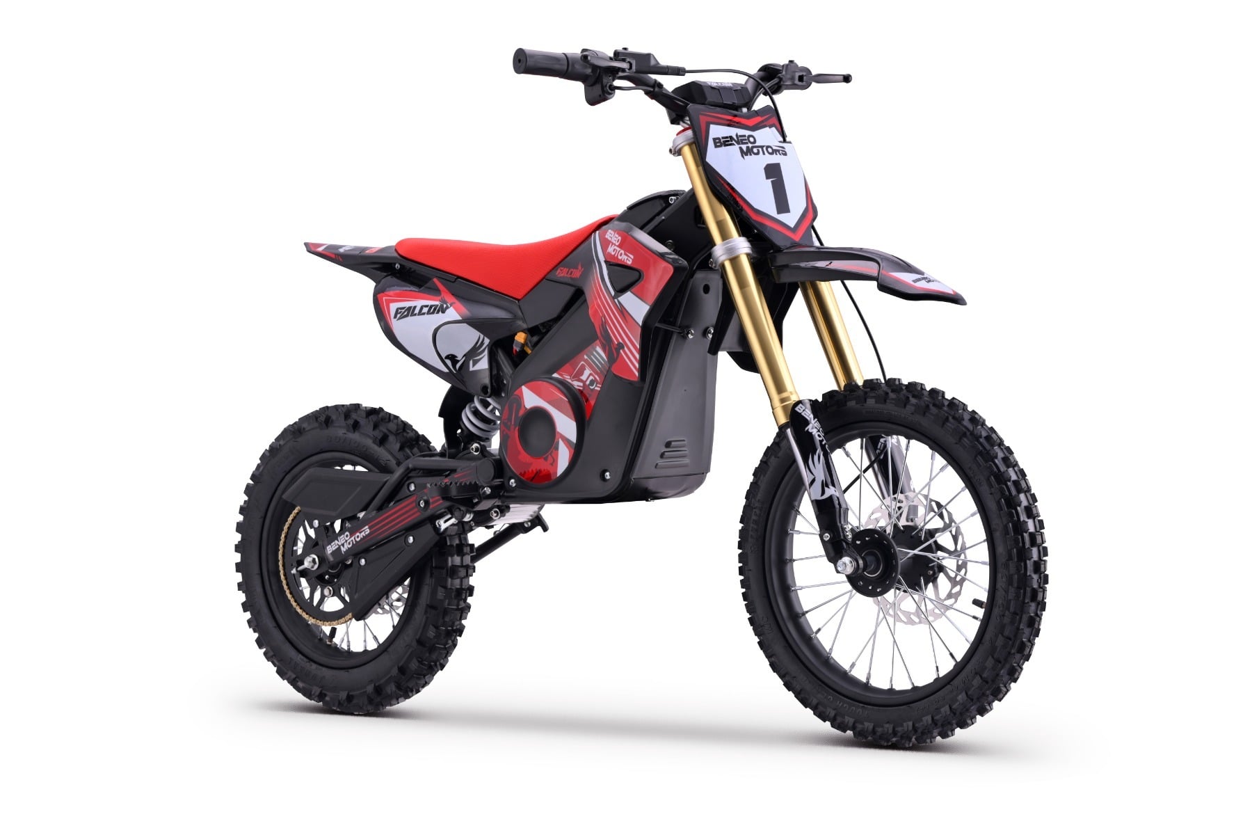 Falcon 1600 W – Moto électrique enfant | Rouge