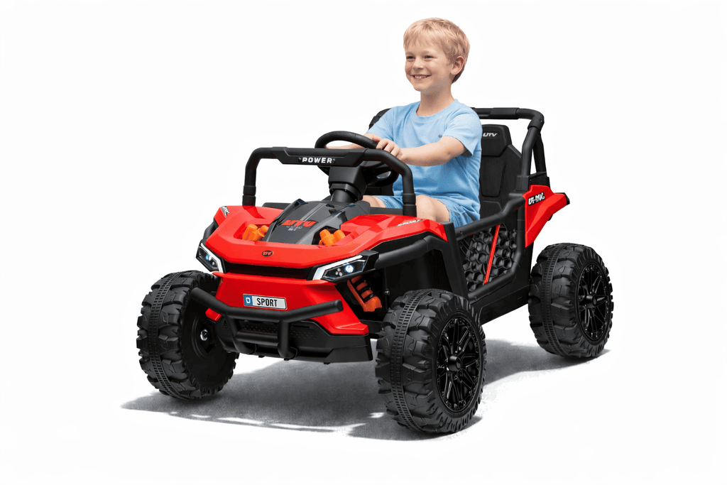 UTV 12V – Buggy électrique enfant | Rouge
